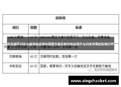 体育循环训练与健身挑战模块周期节奏机制对体能提升与训练效果的影响分析